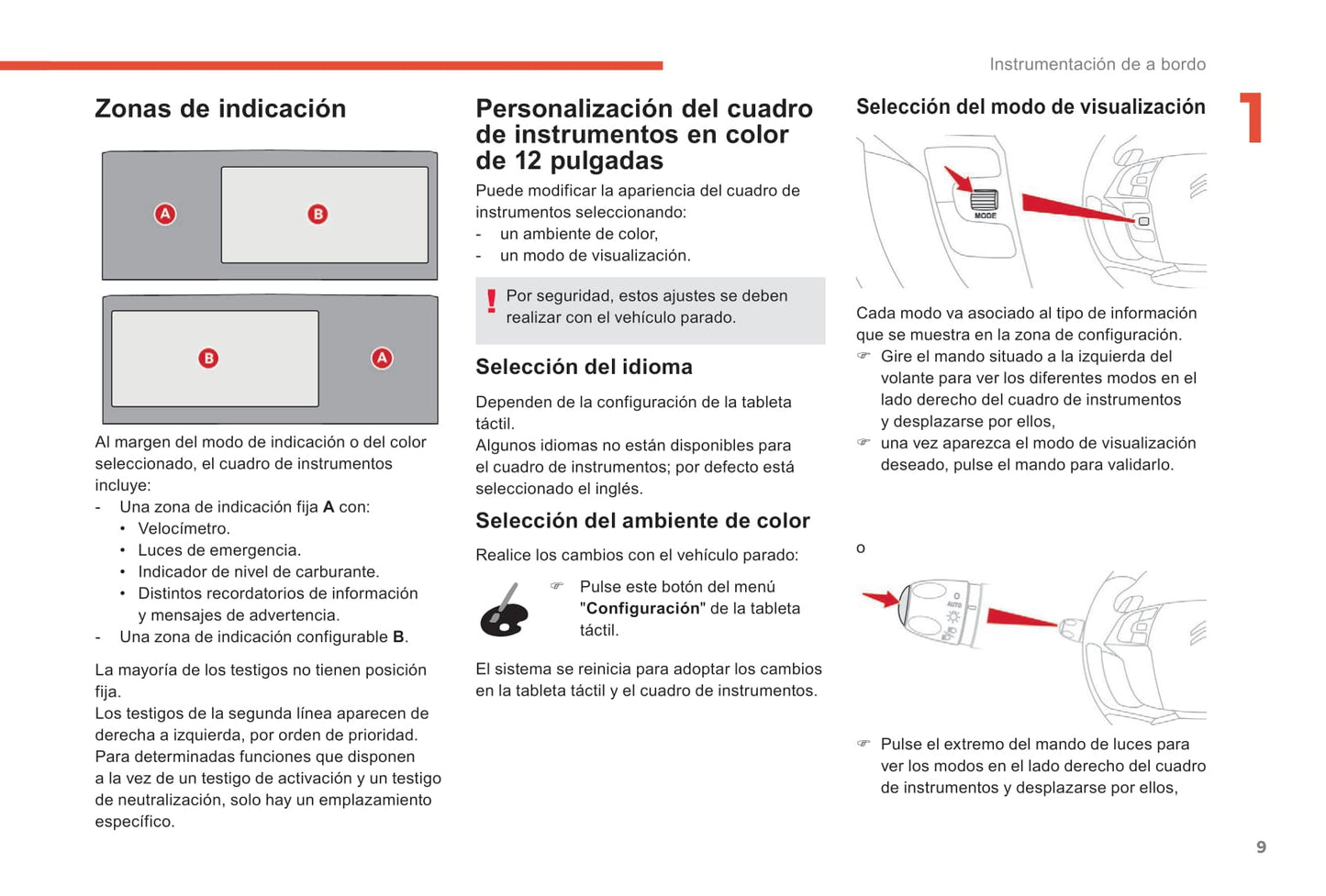 2018-2021 Citroën C4 SpaceTourer/Grand C4 SpaceTourer Owner's Manual | Spanish