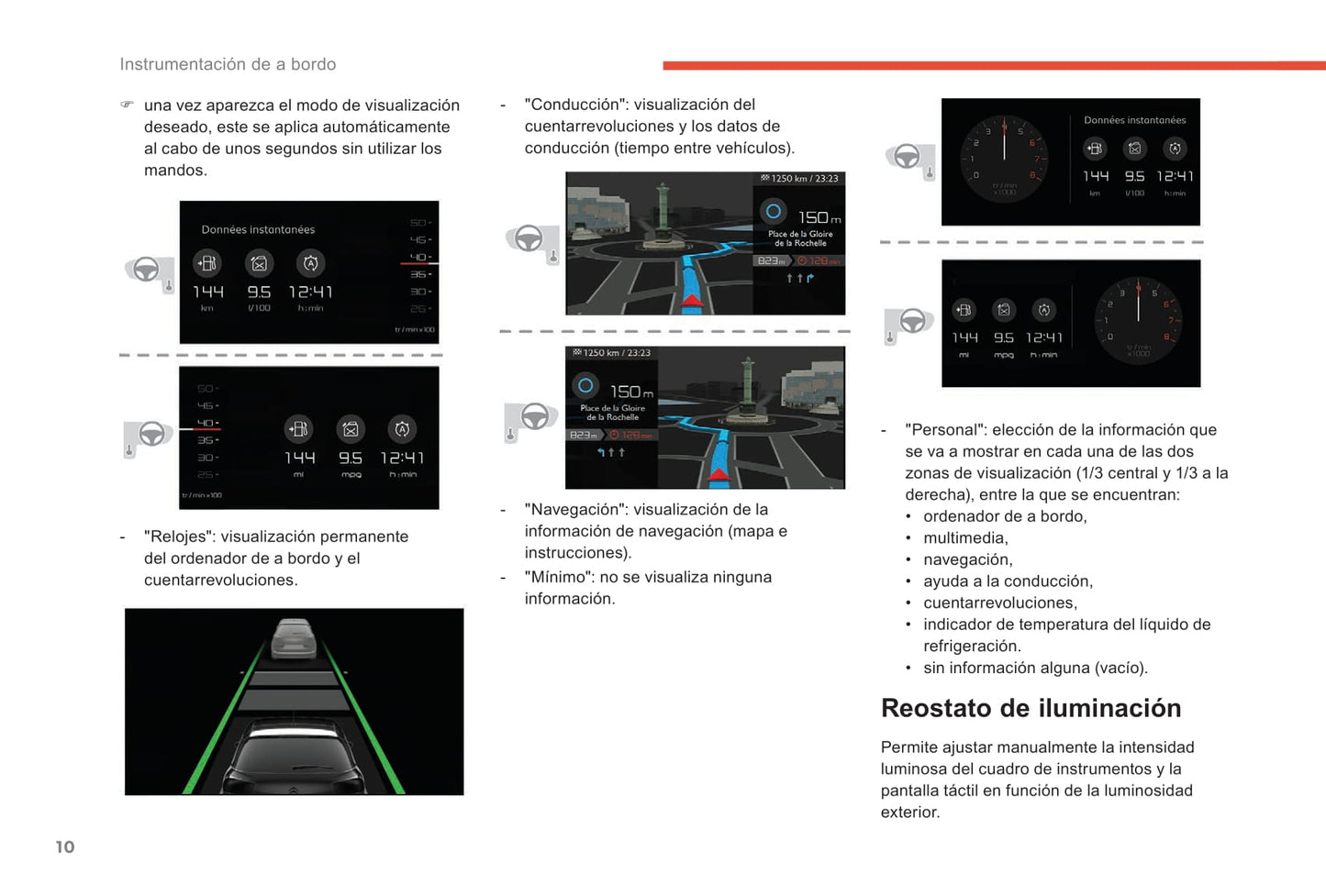 2018-2021 Citroën C4 SpaceTourer/Grand C4 SpaceTourer Owner's Manual | Spanish