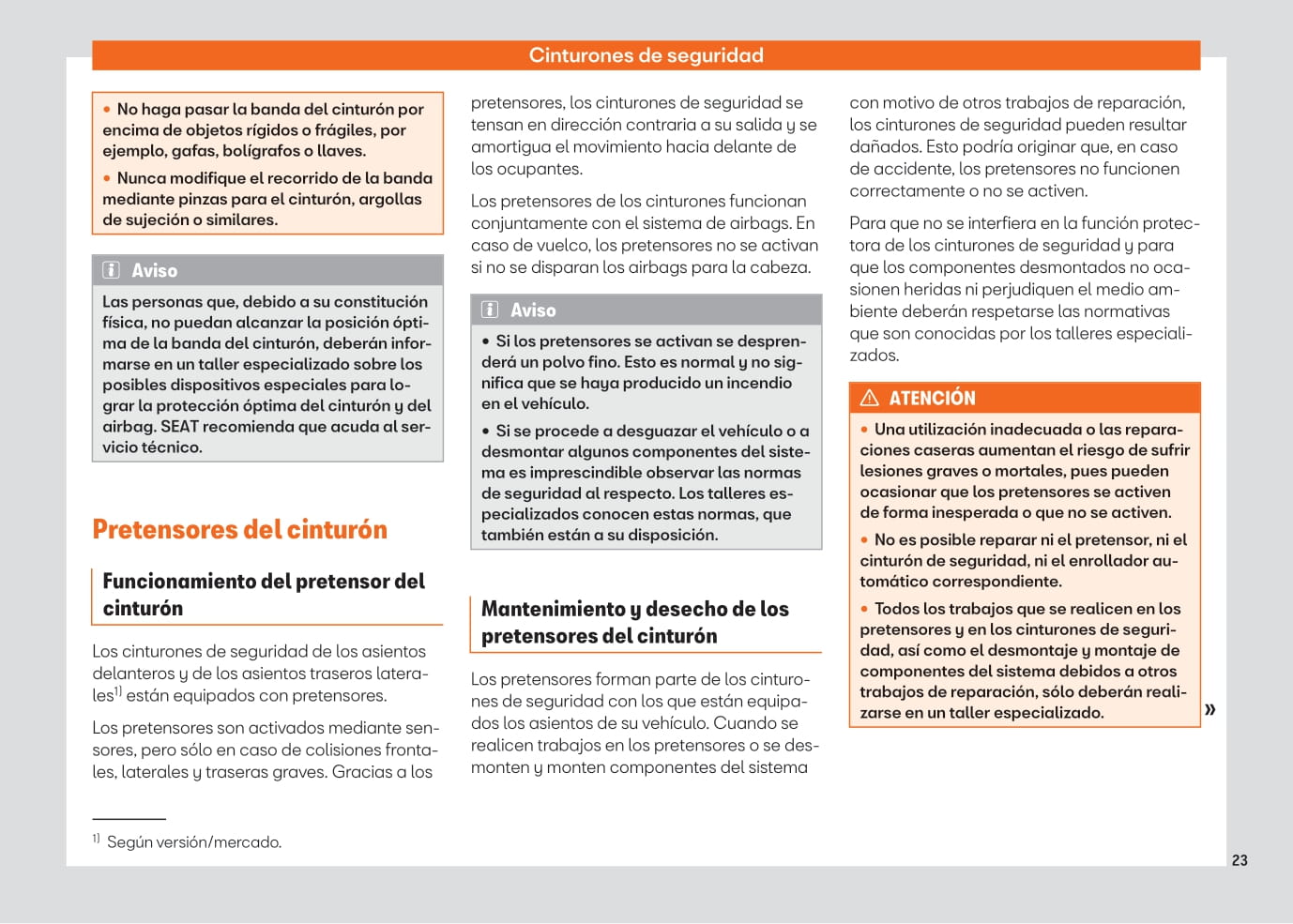 2021-2022 Seat Arona Gebruikershandleiding | Spaans