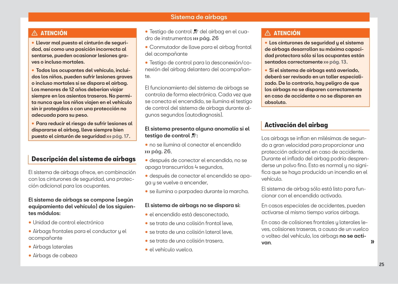 2021-2022 Seat Arona Gebruikershandleiding | Spaans
