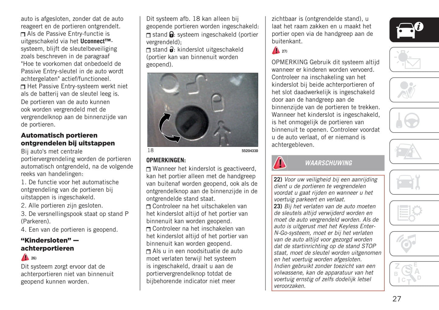 2020-2023 Jeep Compass Manuel du propriétaire | Néerlandais
