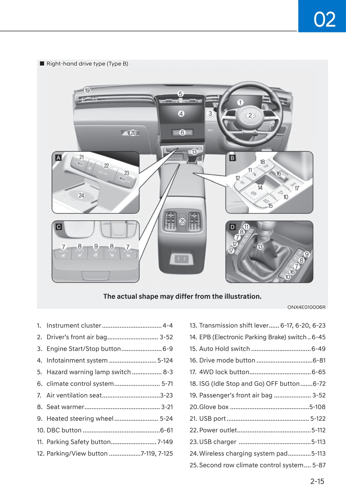 2021-2023 Hyundai Tucson Manuel du propriétaire | Anglais