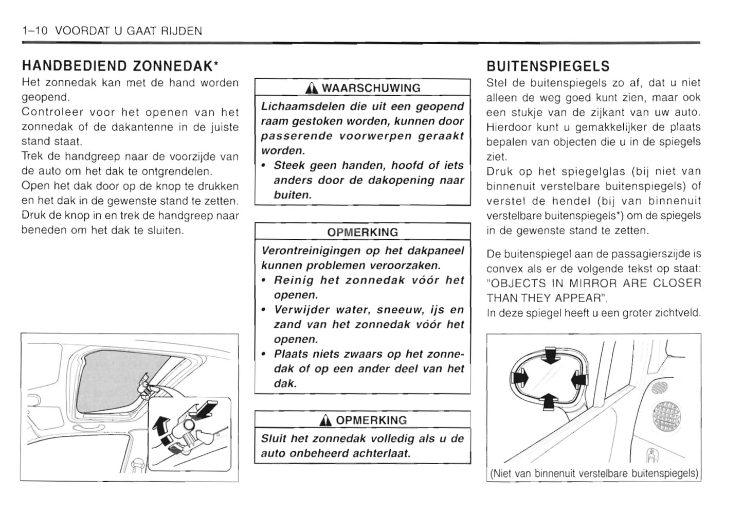 2001-2005 Daewoo Matiz Gebruikershandleiding | Nederlands