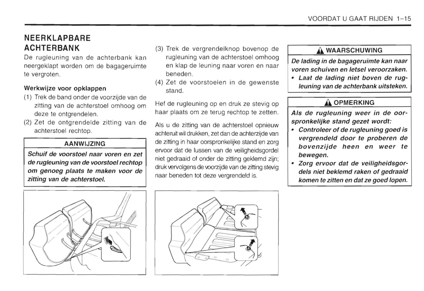 2001-2005 Daewoo Matiz Gebruikershandleiding | Nederlands