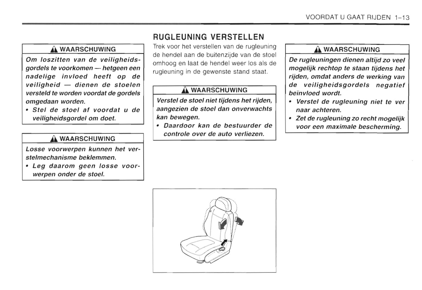 2001-2005 Daewoo Matiz Gebruikershandleiding | Nederlands
