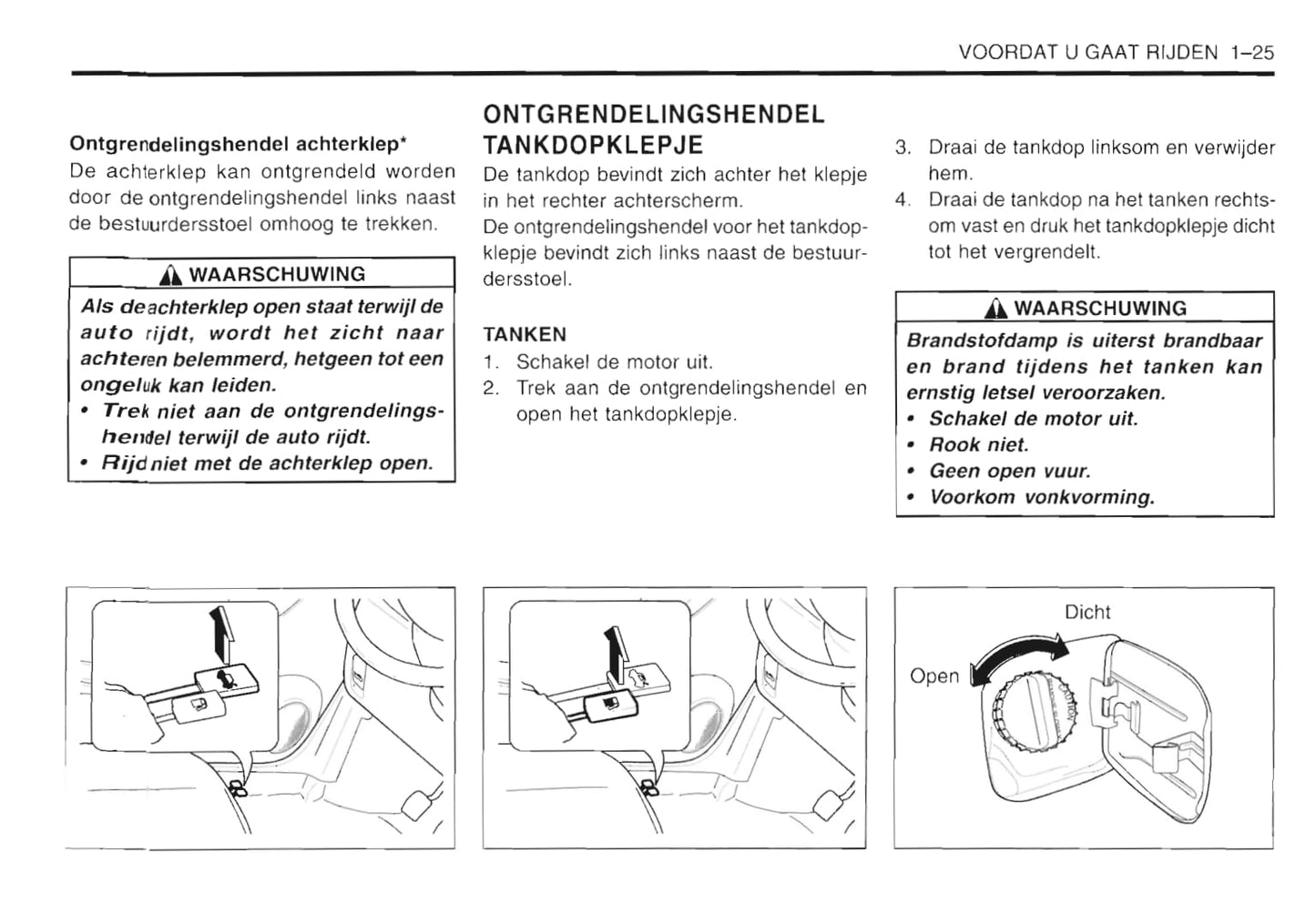 2001-2005 Daewoo Matiz Gebruikershandleiding | Nederlands