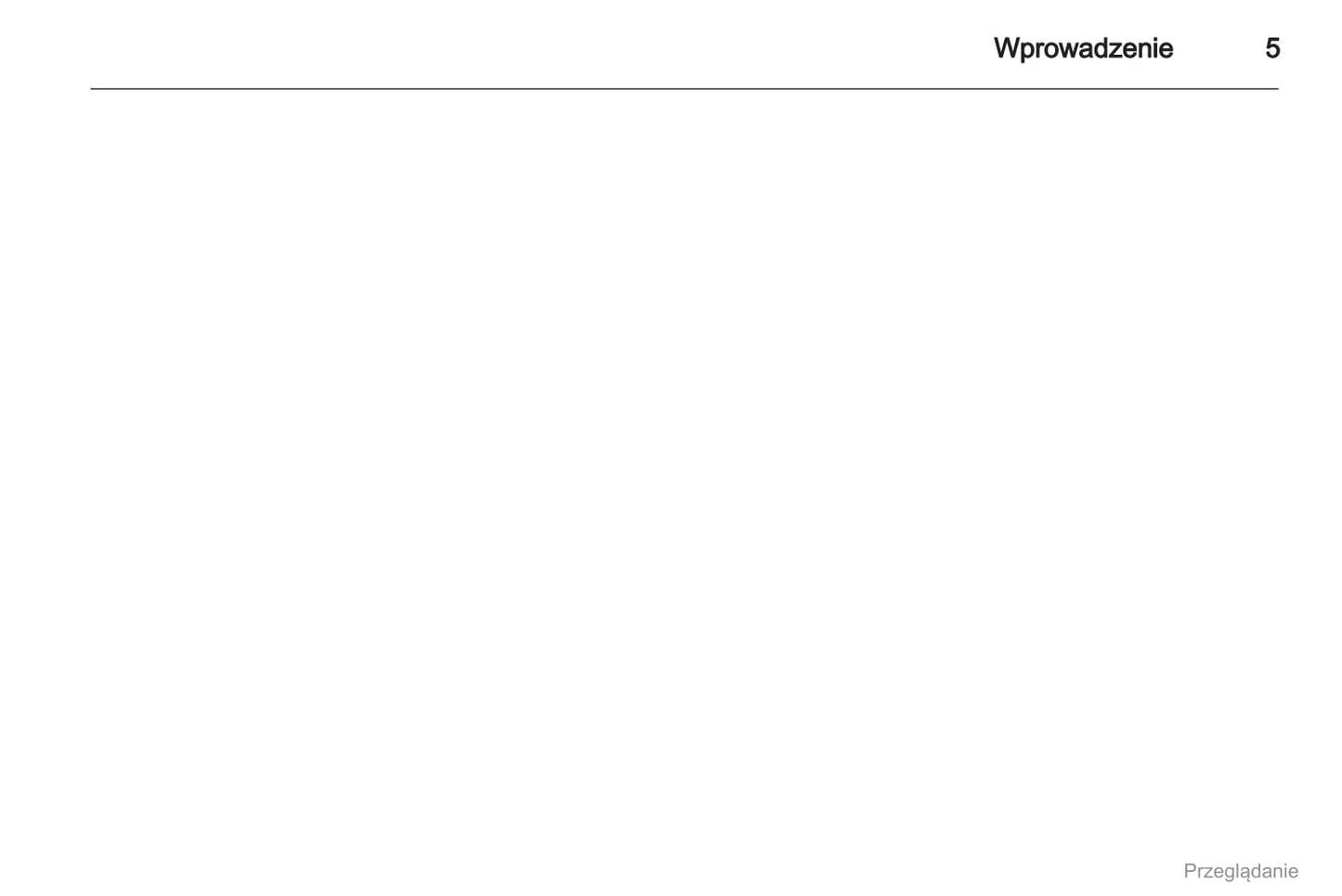 2012 Opel Astra Owner's Manual | Polish