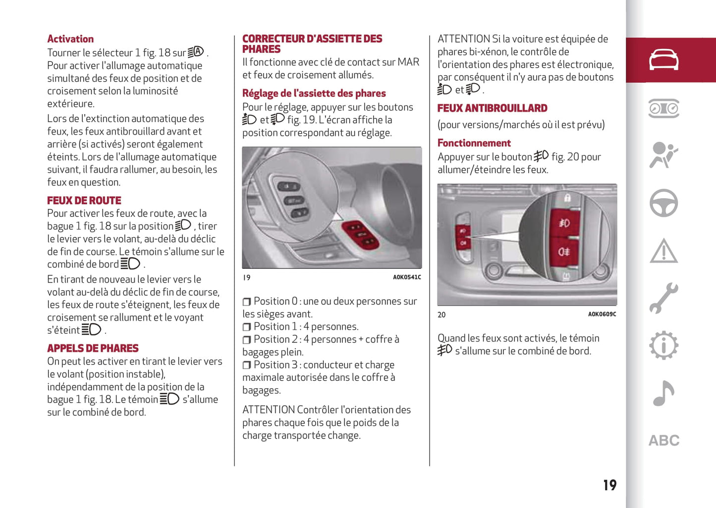 2016-2023 Alfa Romeo Giulietta Gebruikershandleiding | Frans