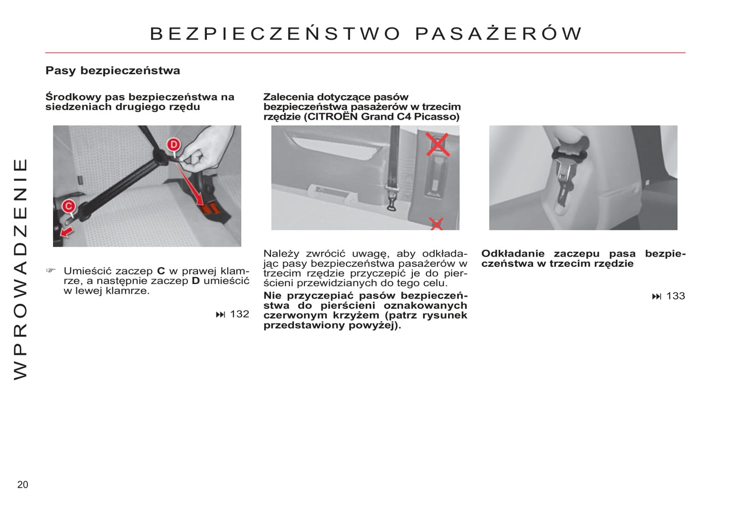 2011-2013 Citroën C4 Picasso/Grand C4 Picasso Owner's Manual | Polish
