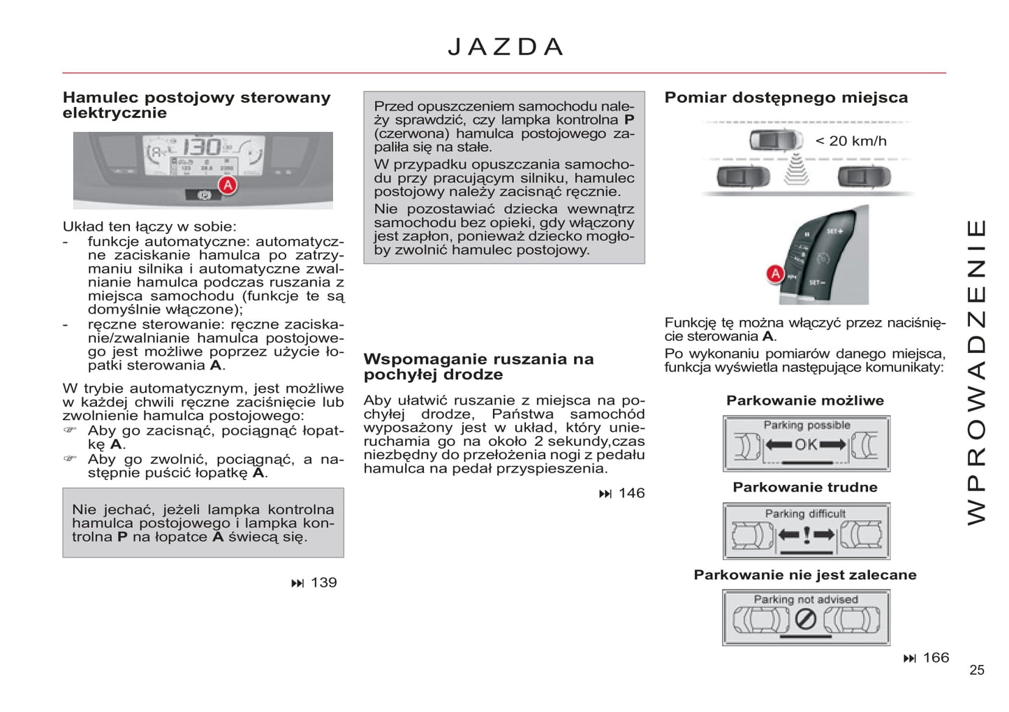 2011-2013 Citroën C4 Picasso/Grand C4 Picasso Owner's Manual | Polish