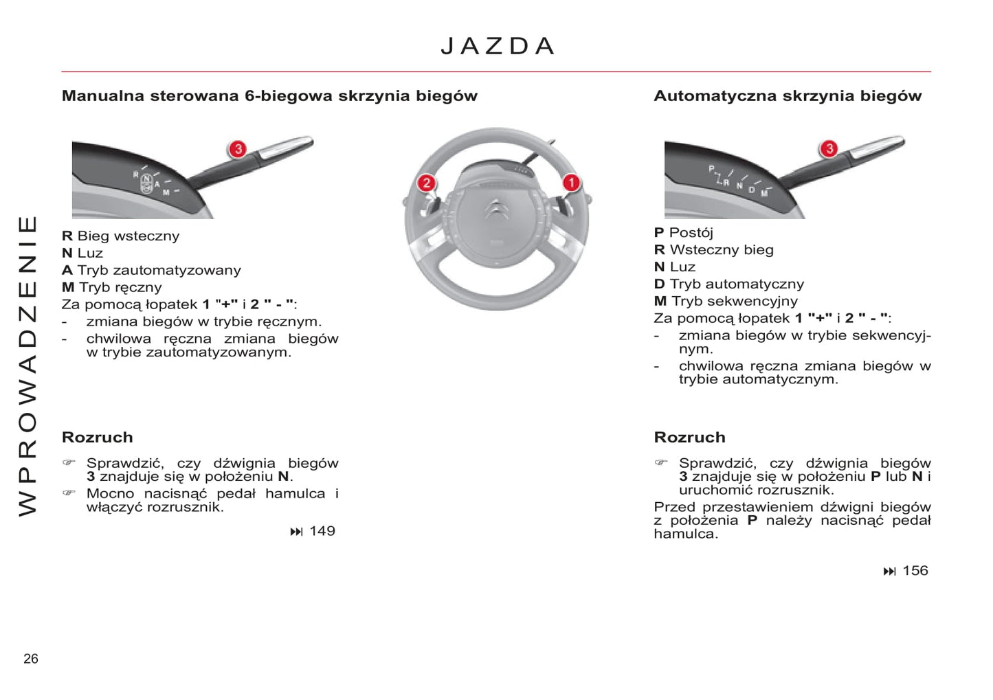 2011-2013 Citroën C4 Picasso/Grand C4 Picasso Owner's Manual | Polish