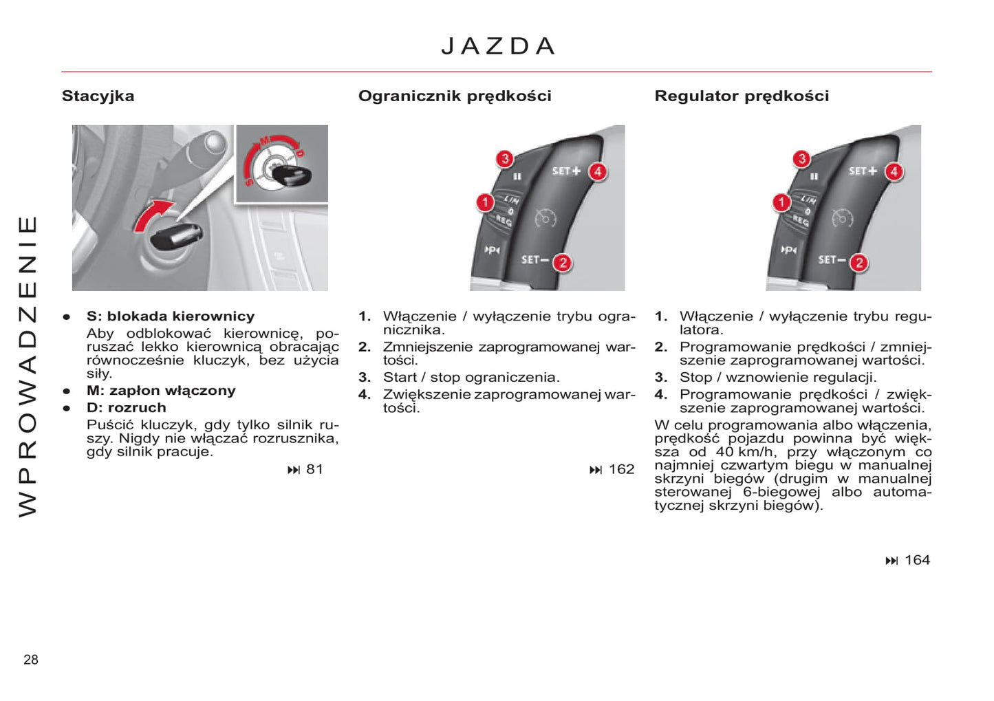 2011-2013 Citroën C4 Picasso/Grand C4 Picasso Owner's Manual | Polish