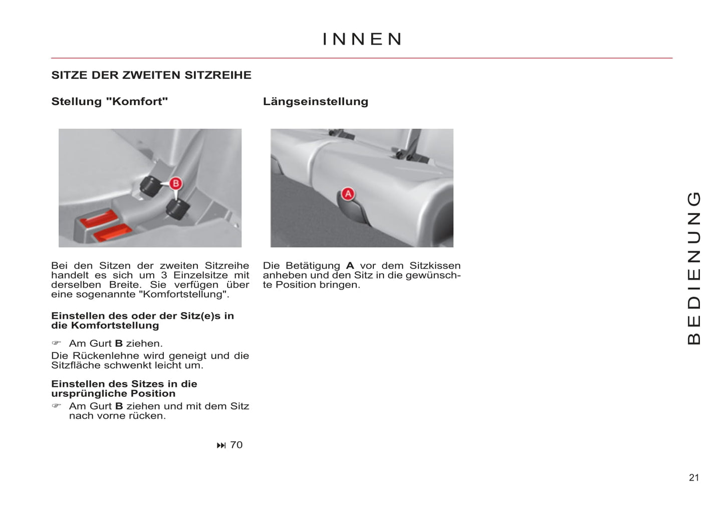 2011-2013 Citroën C4 Picasso/Grand C4 Picasso Owner's Manual | German
