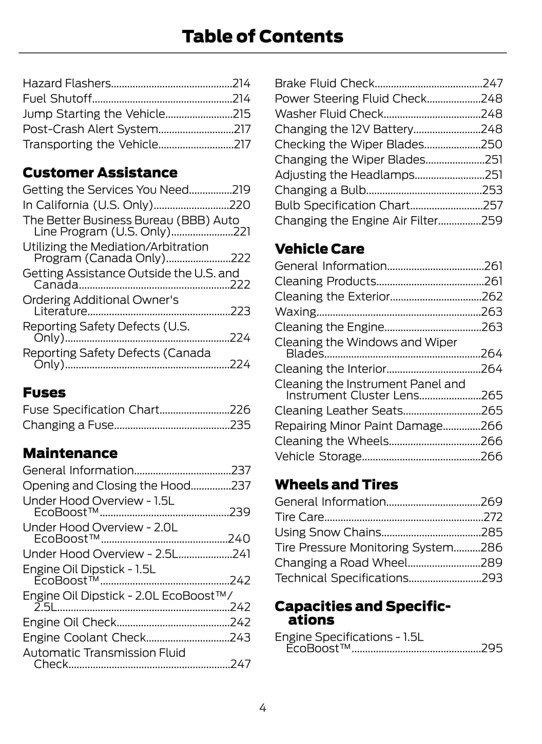 2017 Ford Escape Owner's Manual | English