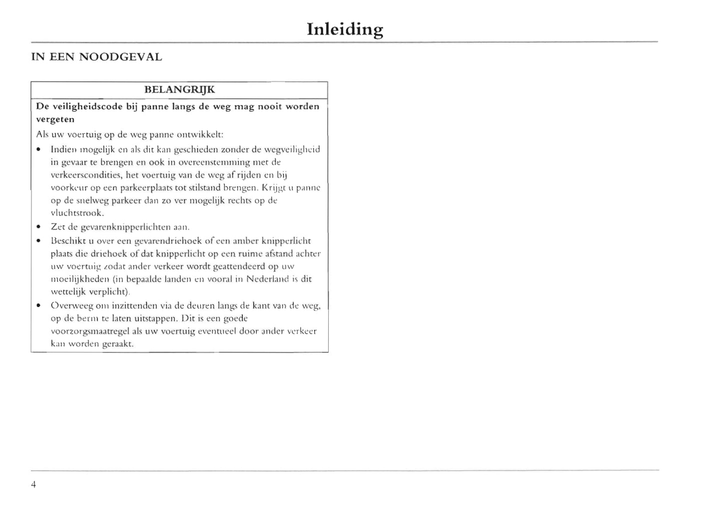 2001-2004 MG ZT Owner's Manual | Dutch