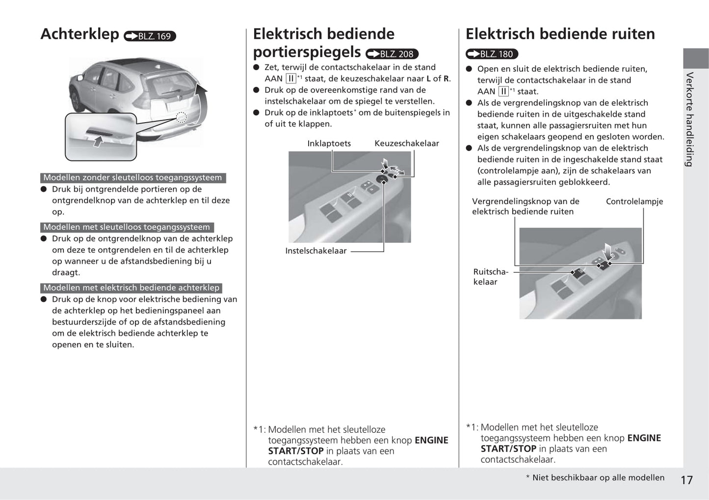 2015-2018 Honda CR-V Manuel du propriétaire | Néerlandais