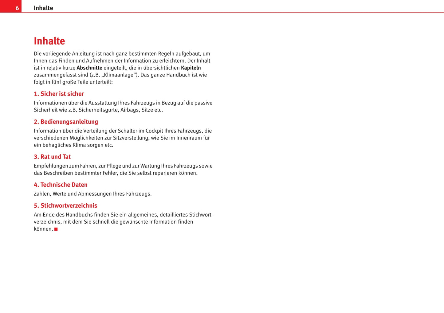 2004-2009 Seat Altea Bedienungsanleitung | Deutsch