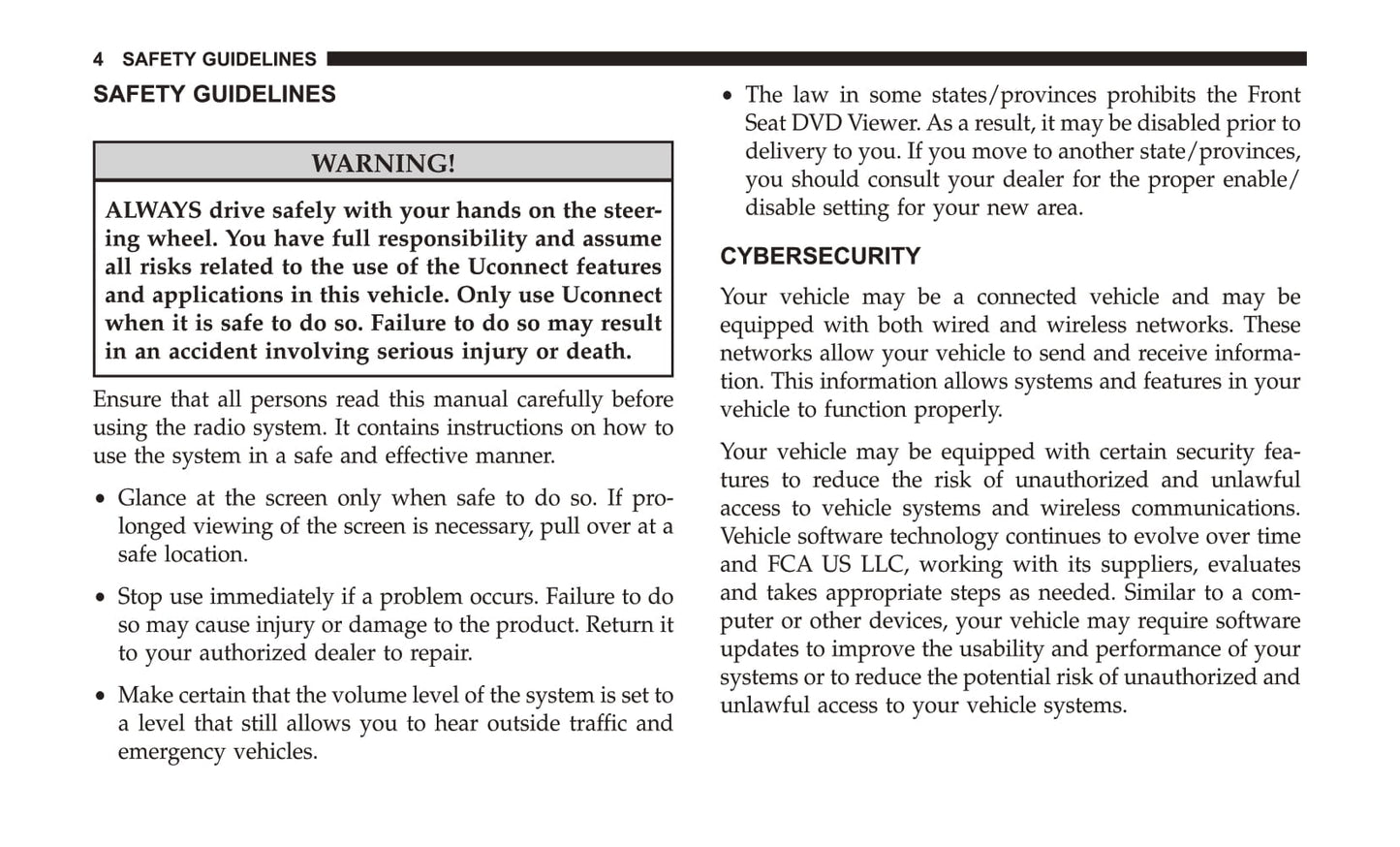 Radio 430 / 430N Supplement Owner's Manual