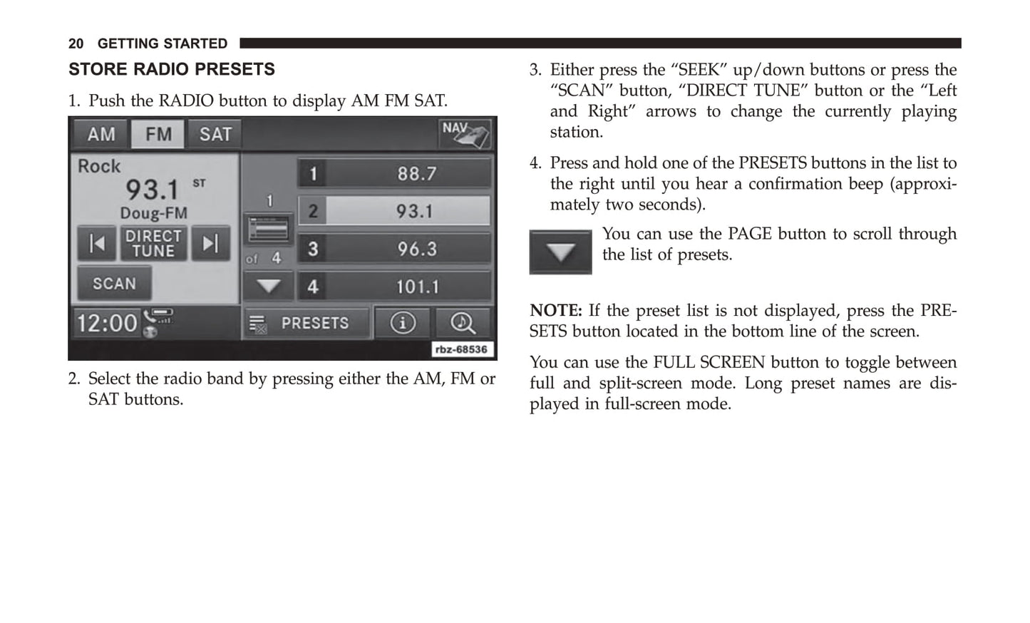 Radio 430 / 430N Supplement Owner's Manual