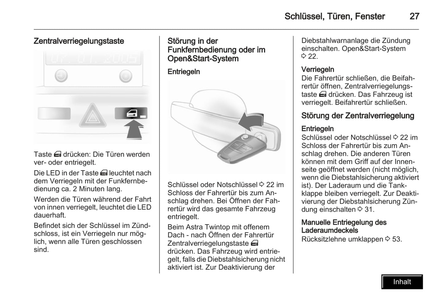 2009-2010 Opel Astra Gebruikershandleiding | Duits
