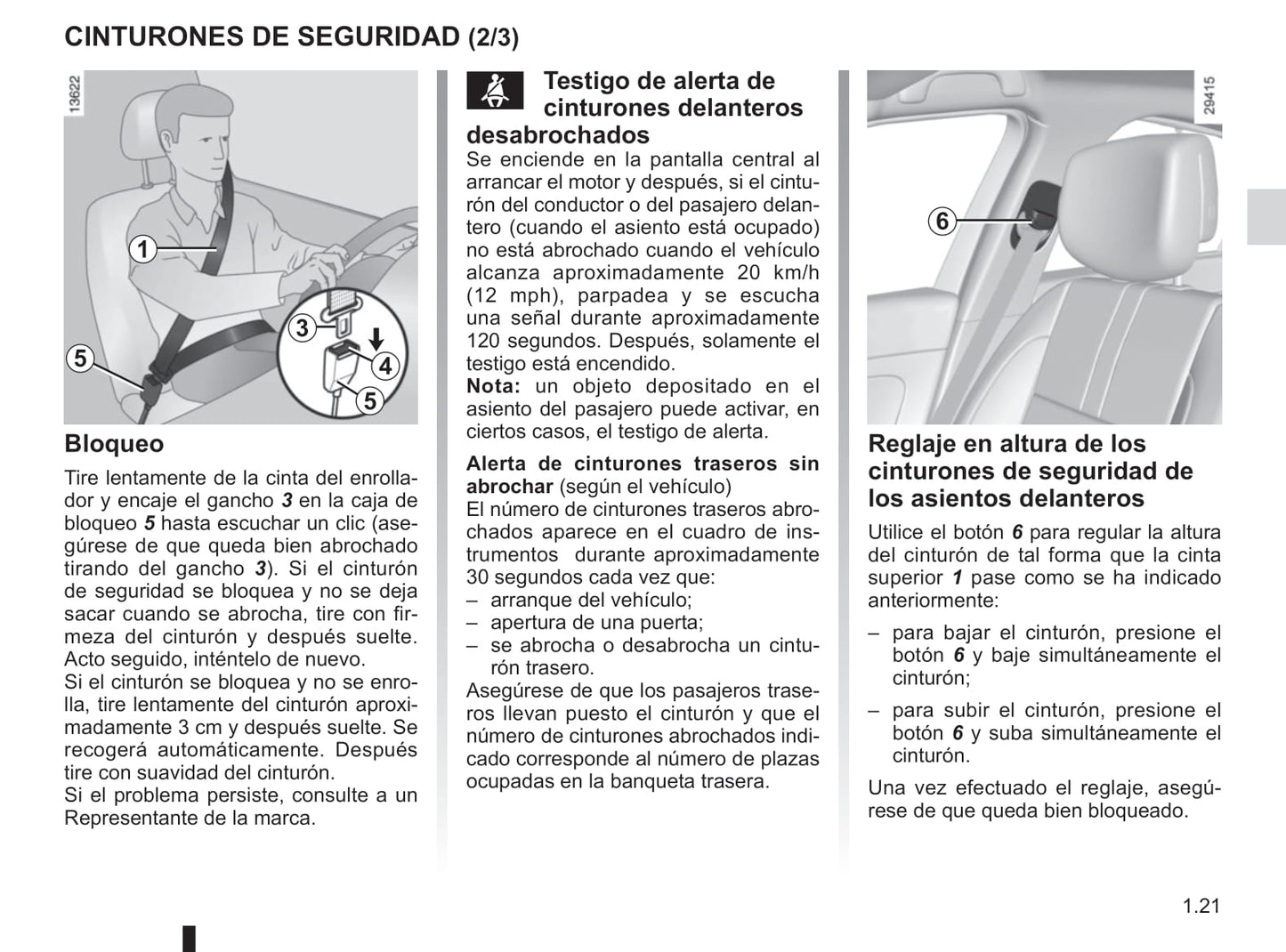 2014-2015 Renault Latitude Bedienungsanleitung | Spanisch