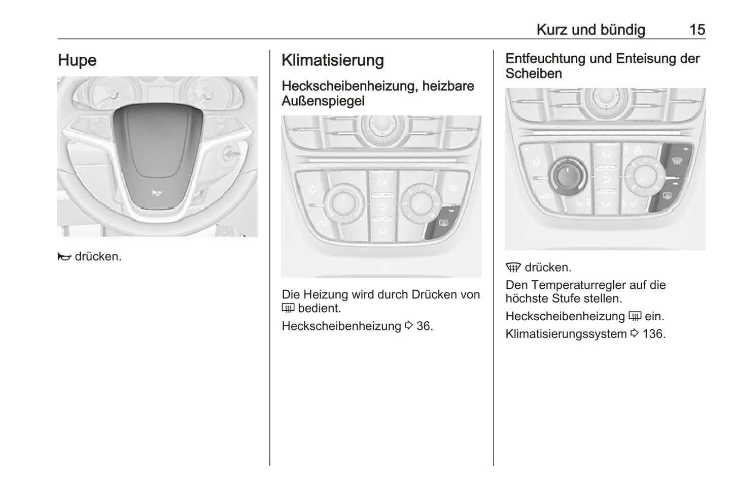2018 Opel Astra/Astra GTC Owner's Manual | German