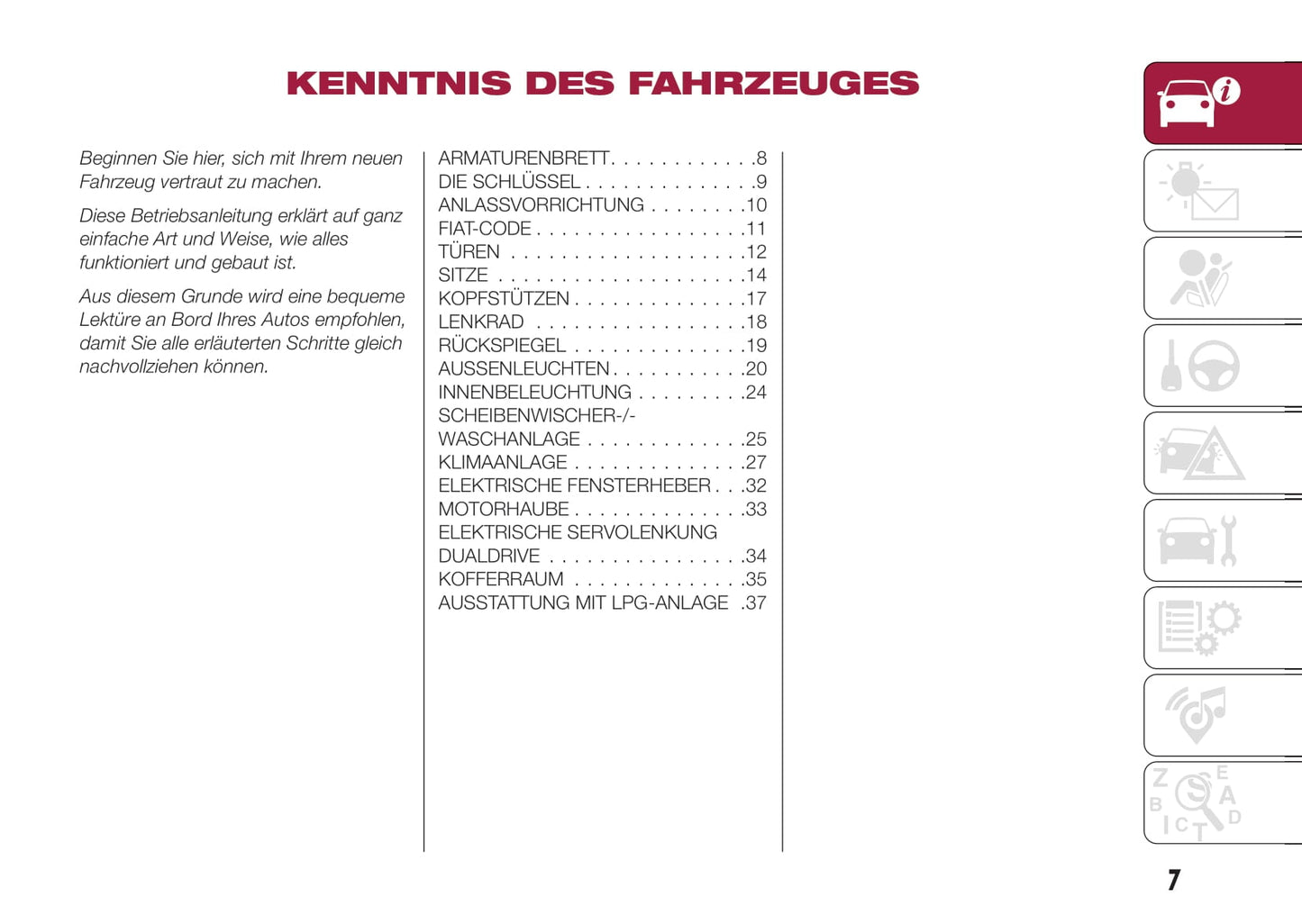 2016-2017 Fiat Tipo Gebruikershandleiding | Duits