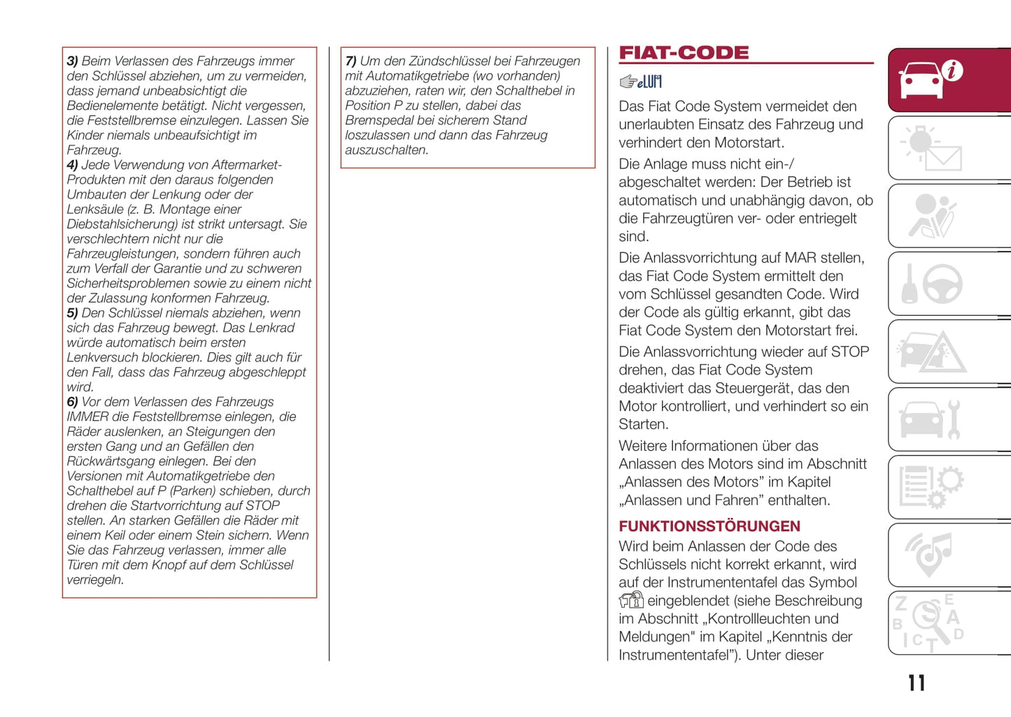 2016-2017 Fiat Tipo Gebruikershandleiding | Duits