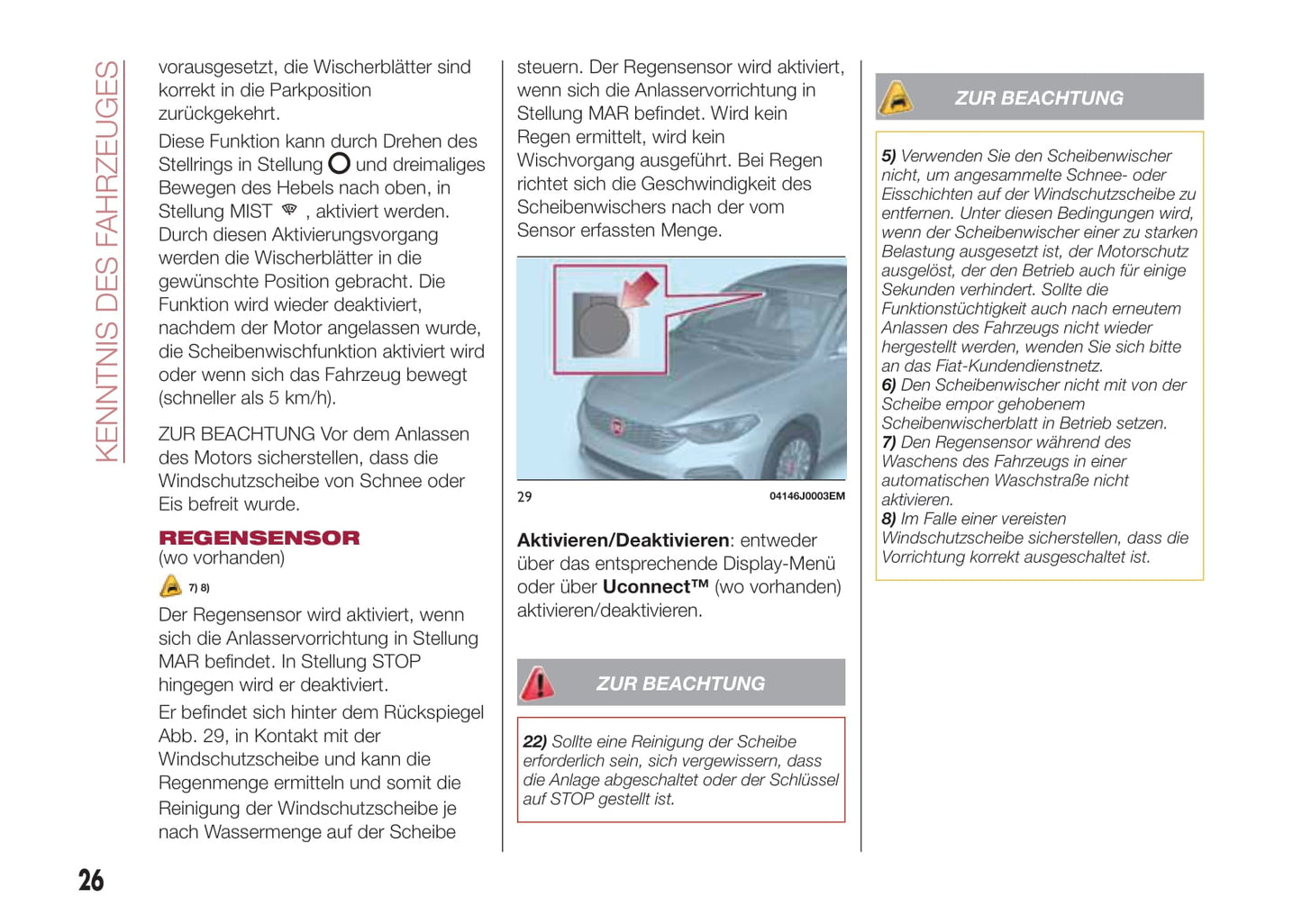 2016-2017 Fiat Tipo Gebruikershandleiding | Duits