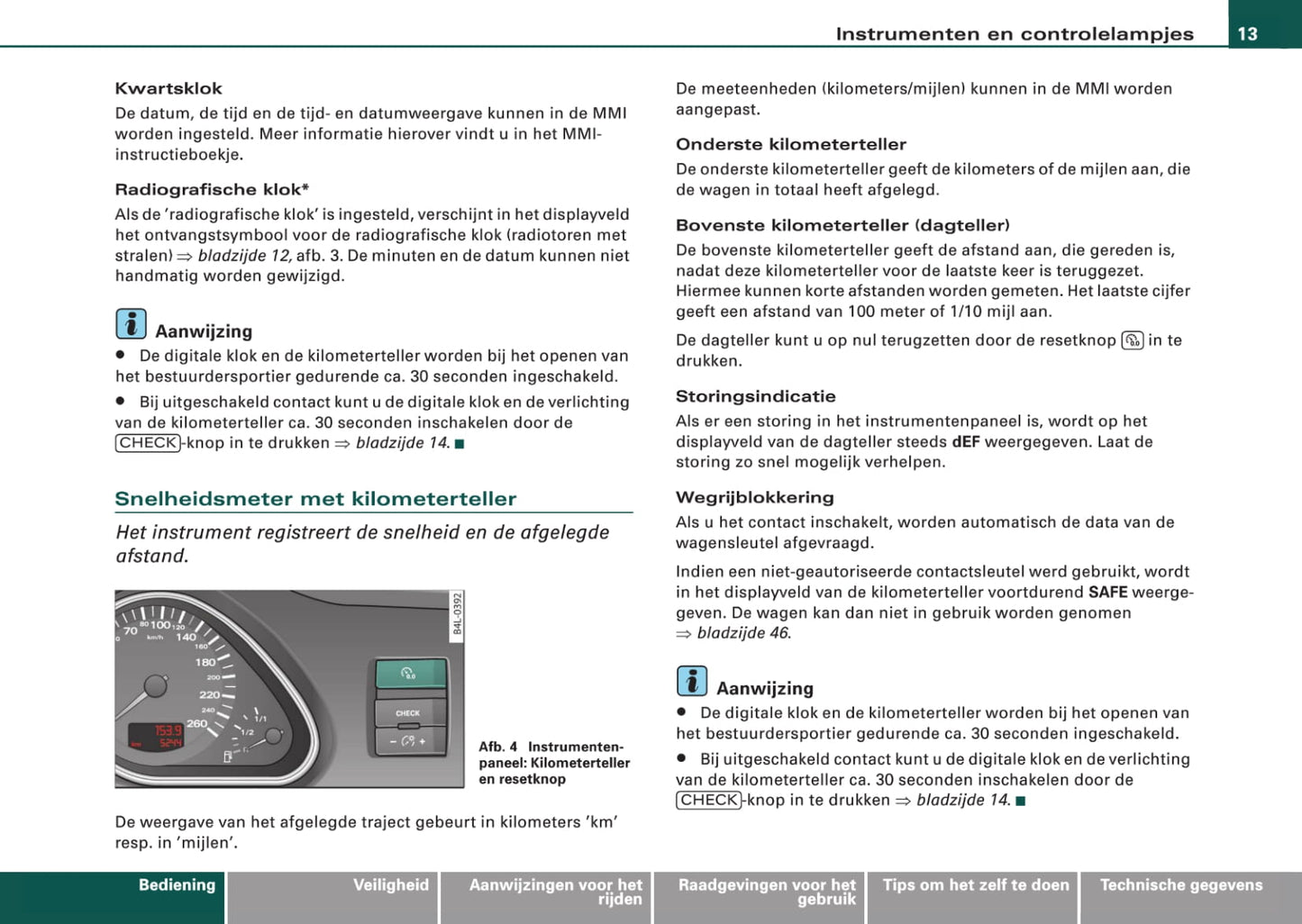 2006-2009 Audi Q7 Manuel du propriétaire | Néerlandais