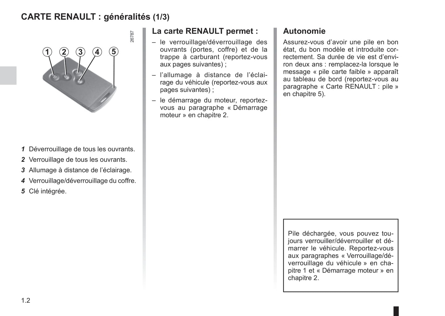 2017-2018 Renault Clio Owner's Manual | French