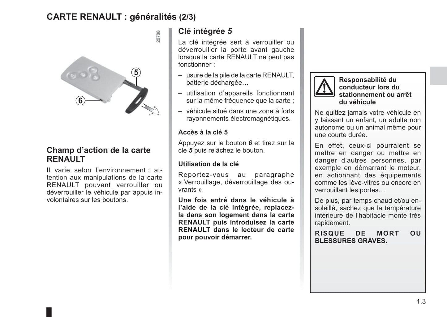 2017-2018 Renault Clio Owner's Manual | French