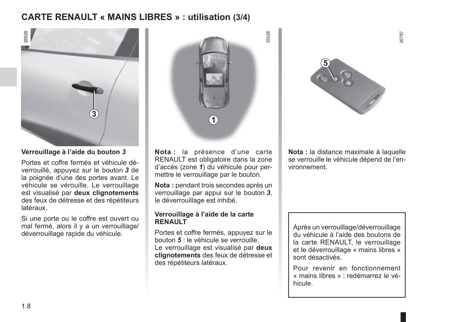 2017-2018 Renault Clio Owner's Manual | French