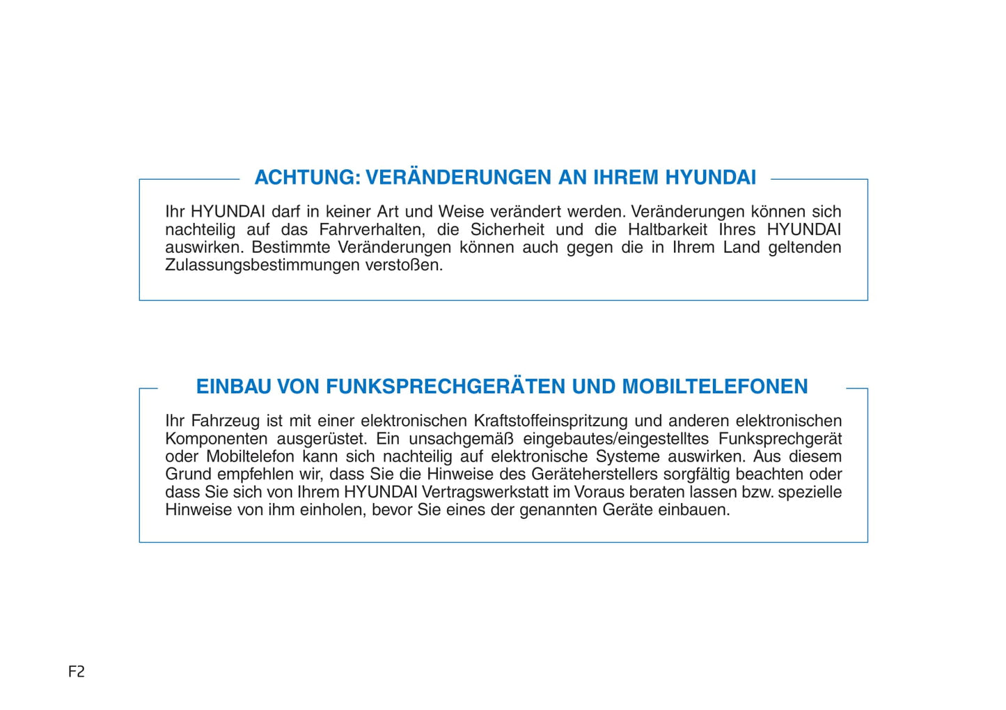 2018-2019 Hyundai i30/i30 N-Line Owner's Manual | German
