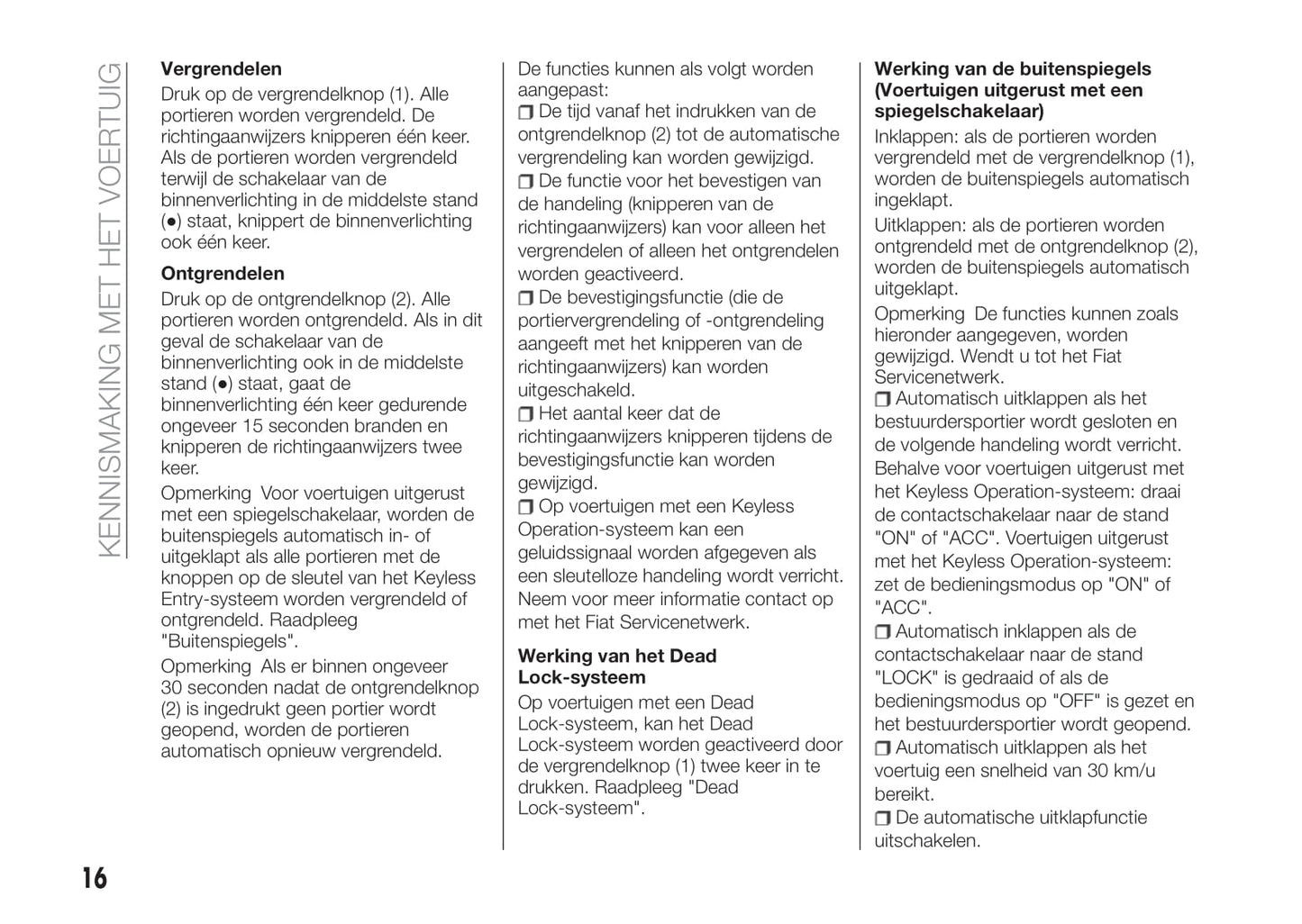 2017-2018 Fiat Fullback Gebruikershandleiding | Nederlands