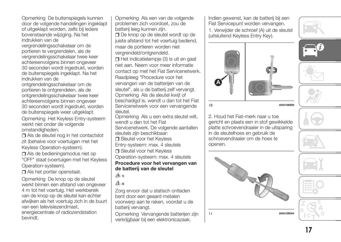 2017-2018 Fiat Fullback Gebruikershandleiding | Nederlands