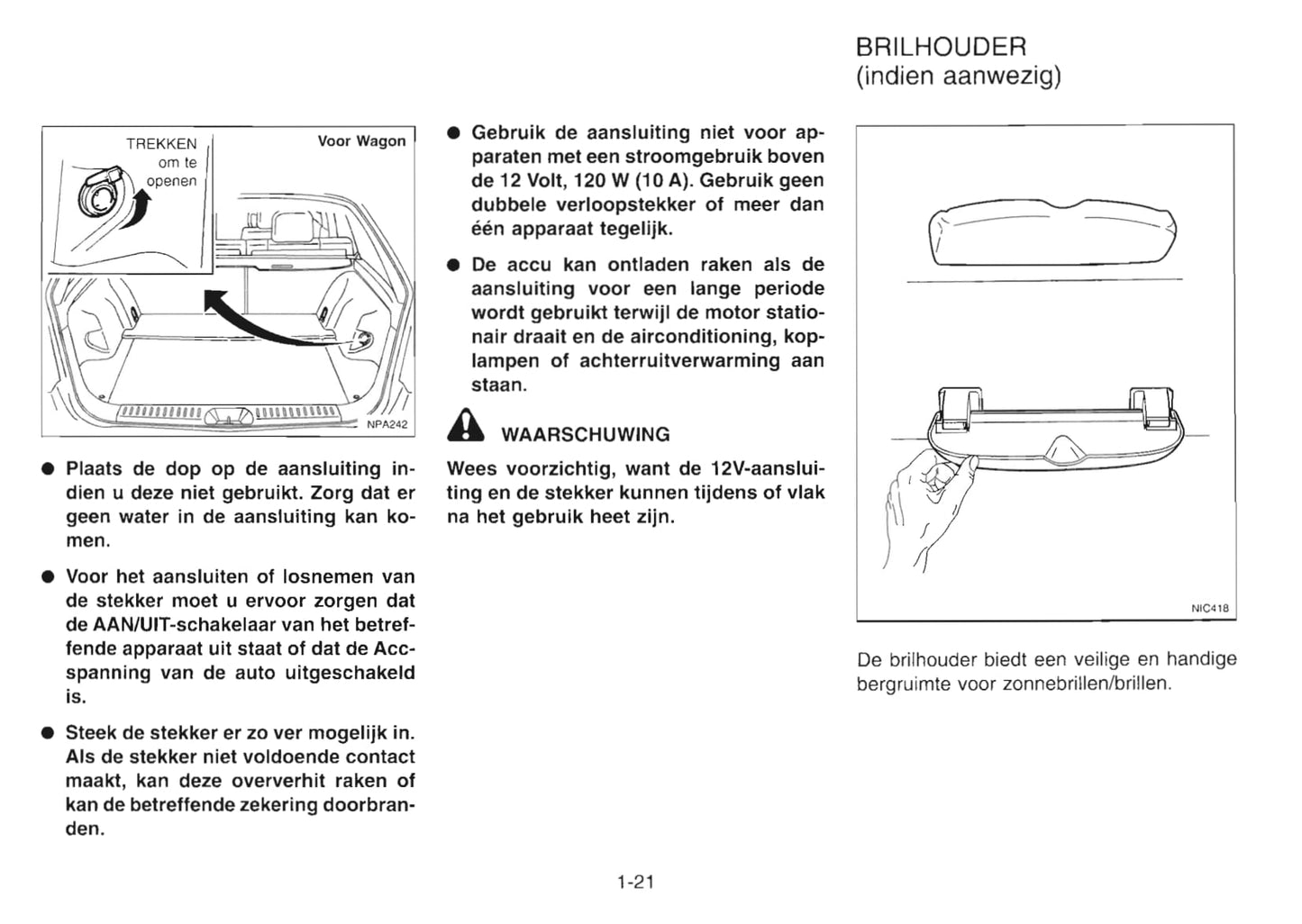 1999-2002 Nissan Primera Manuel du propriétaire | Néerlandais