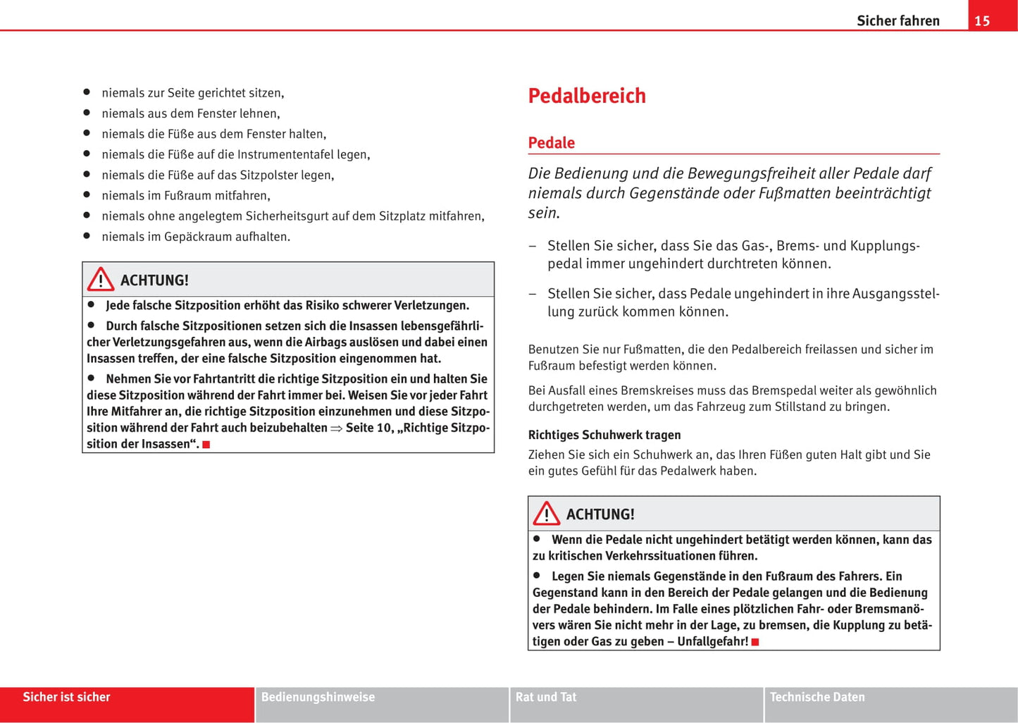 2006-2009 Seat Ibiza Gebruikershandleiding | Duits