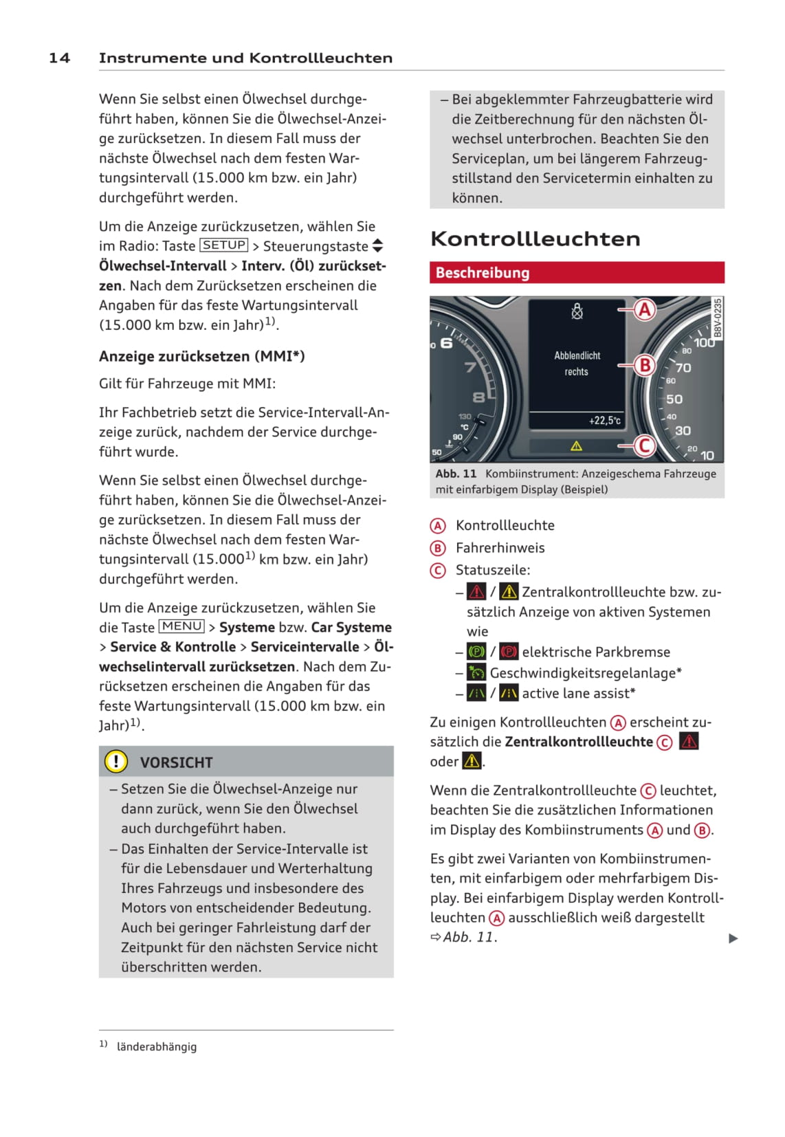 2013-2016 Audi A3 Manuel du propriétaire | Allemand