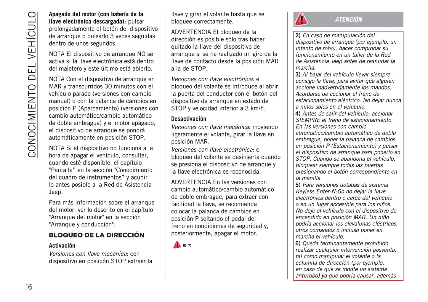 2018-2023 Jeep Renegade Manuel du propriétaire | Espagnol