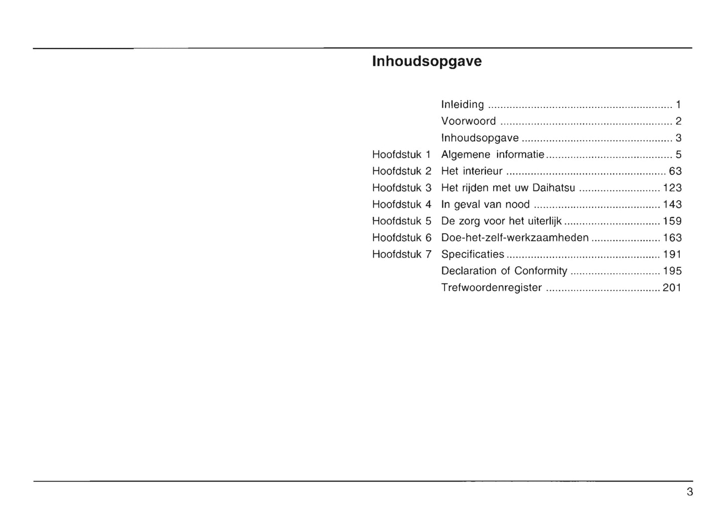 2007-2016 Daihatsu Cuore Bedienungsanleitung | Niederländisch
