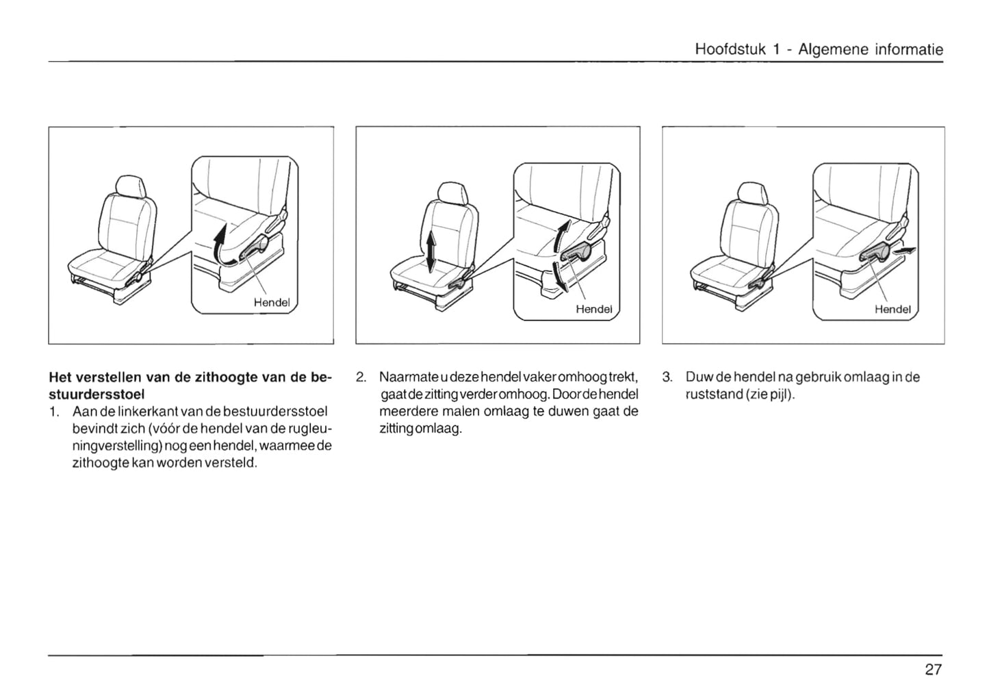 2007-2016 Daihatsu Cuore Bedienungsanleitung | Niederländisch