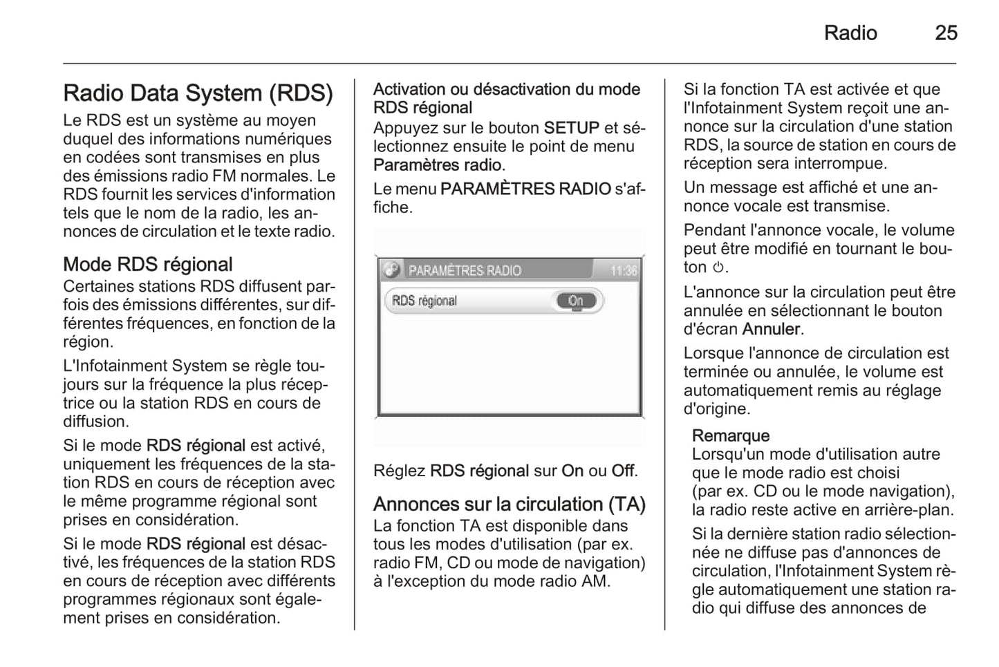 2015-2016 Opel Antara Bedienungsanleitung | Französisch