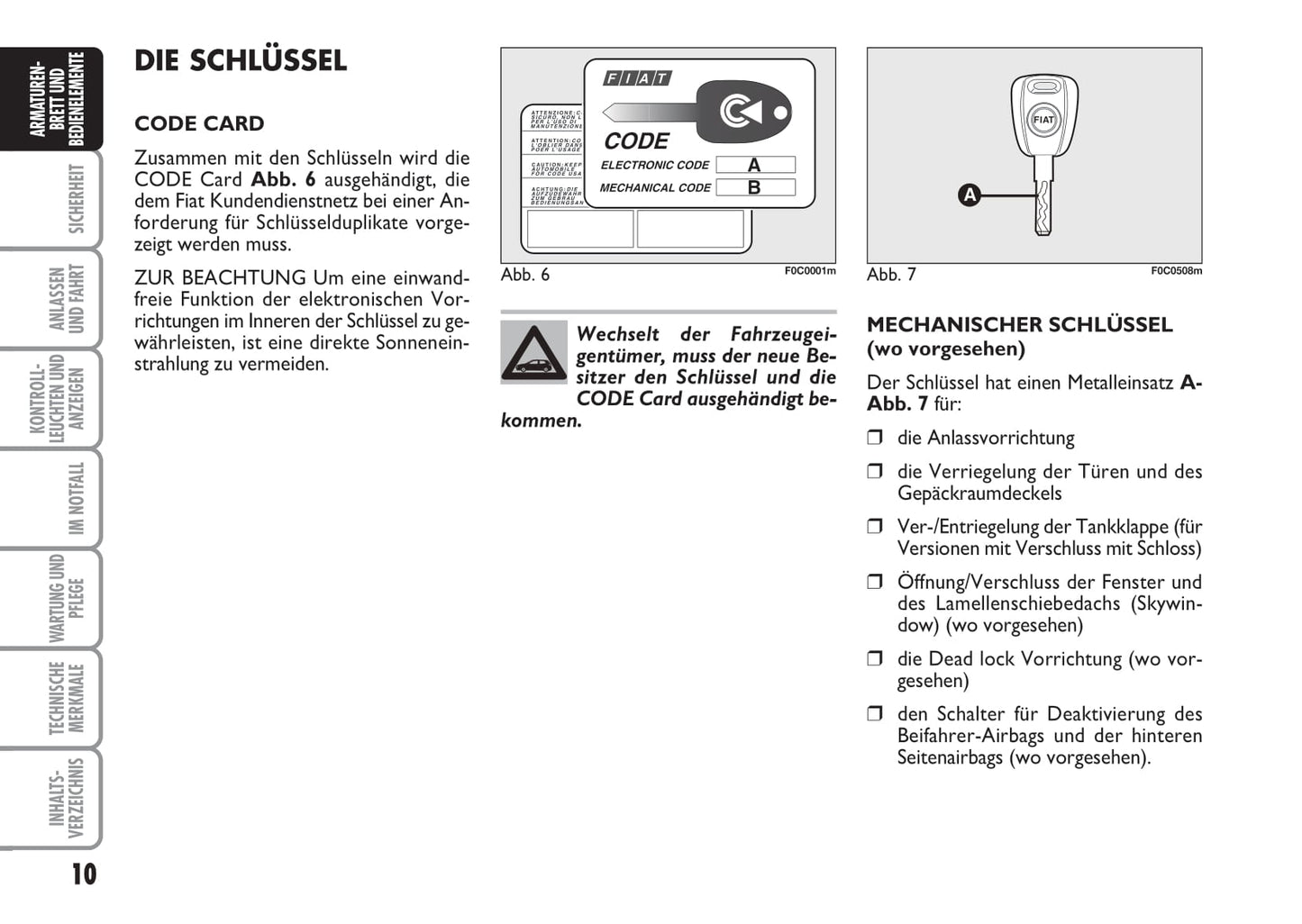 2006-2007 Fiat Stilo Gebruikershandleiding | Duits