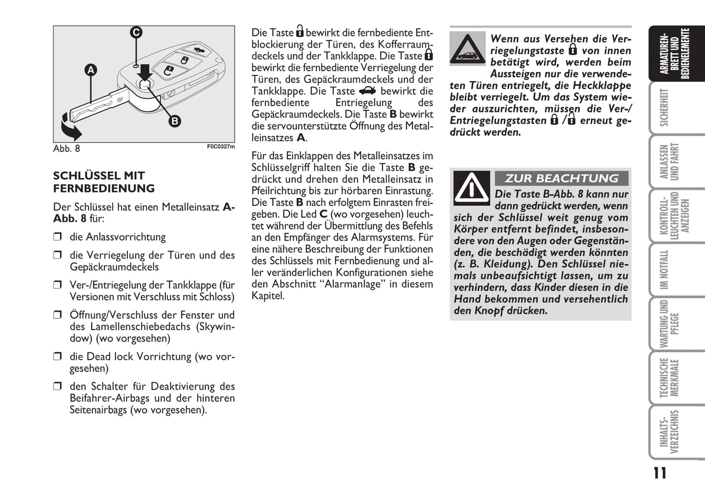 2006-2007 Fiat Stilo Gebruikershandleiding | Duits