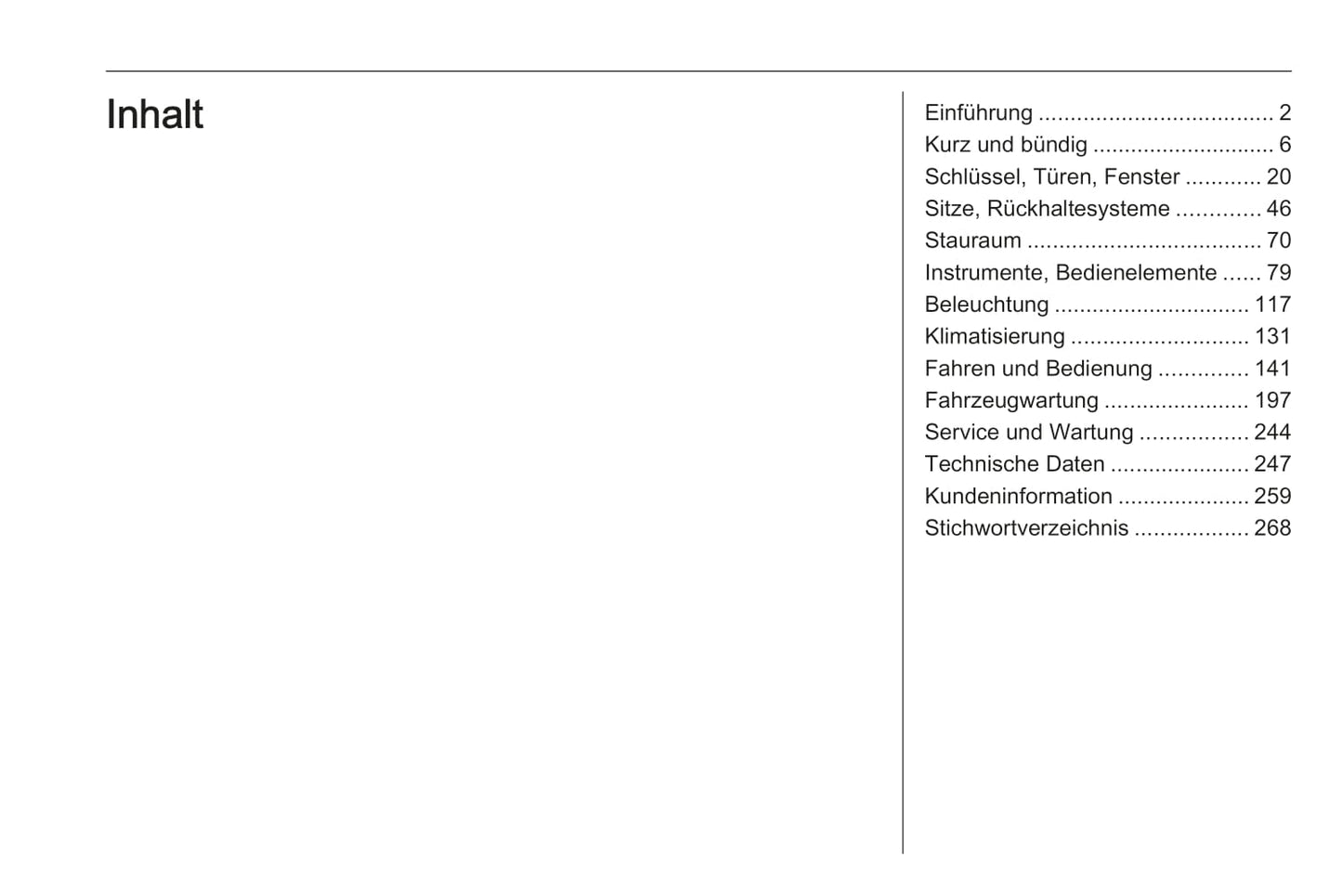 2016 Opel Cascada Owner's Manual | German