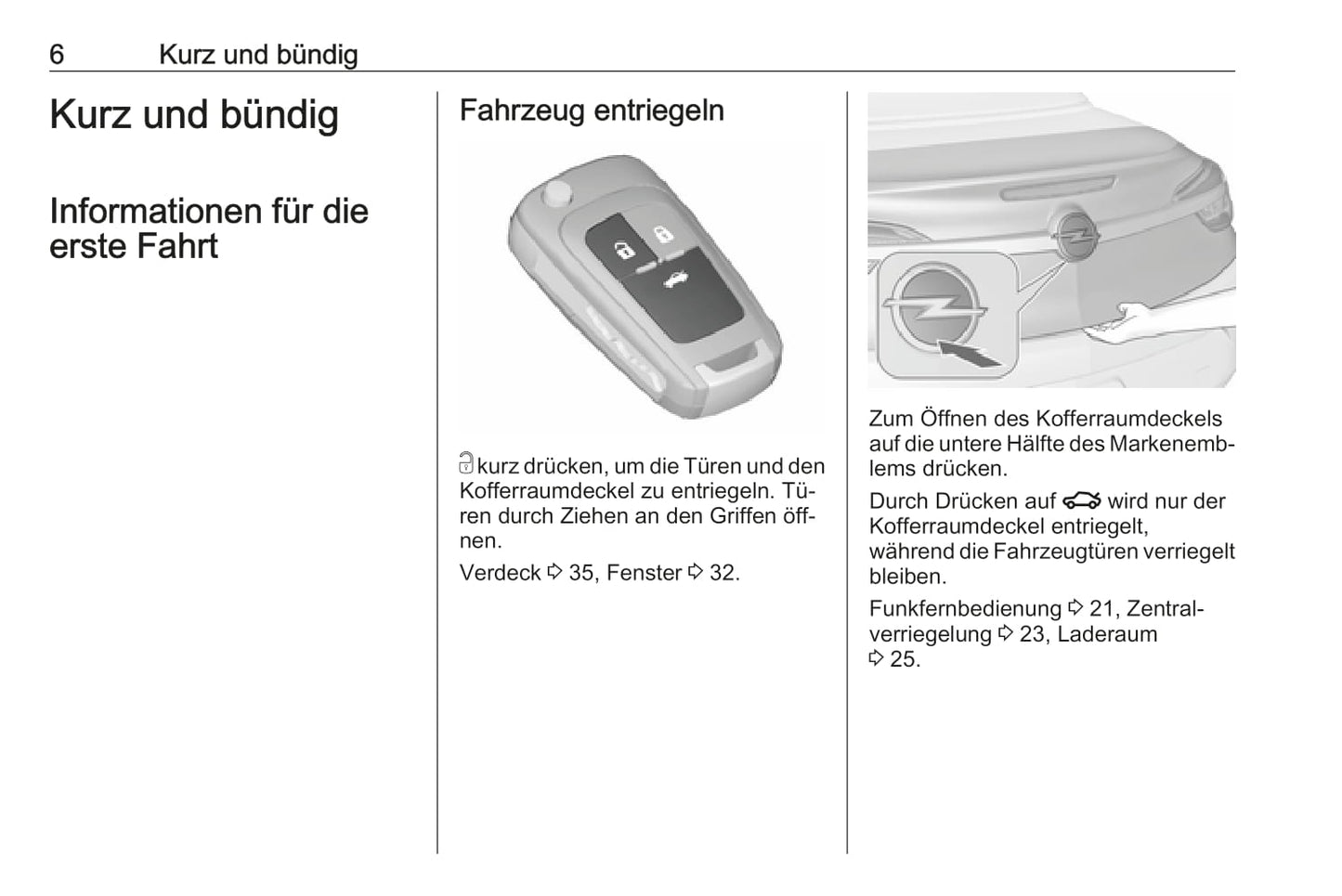 2016 Opel Cascada Owner's Manual | German