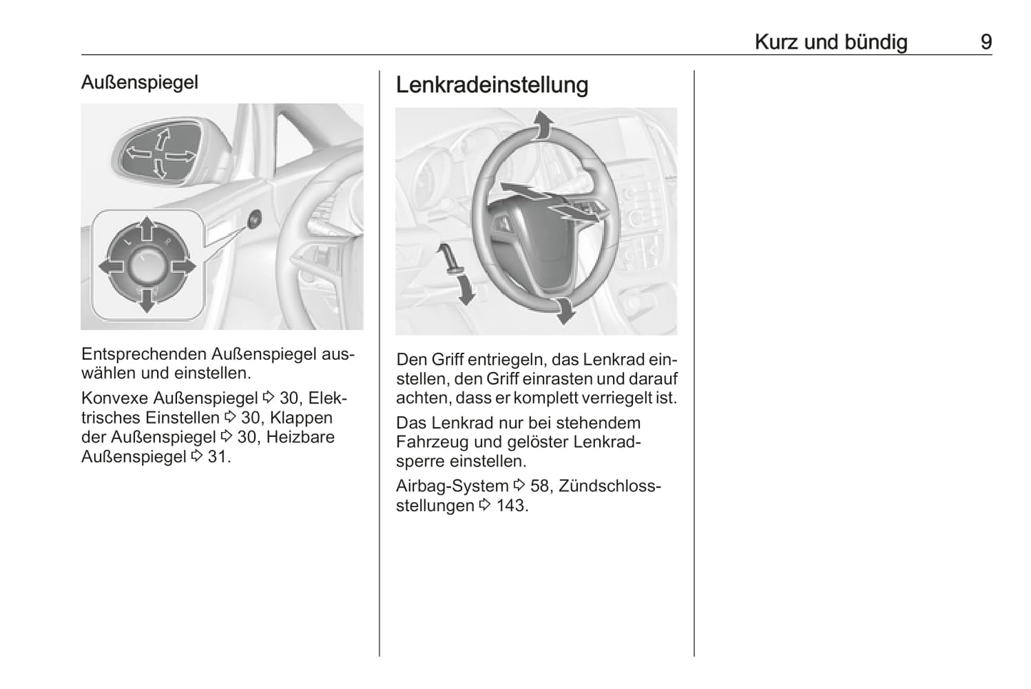 2016 Opel Cascada Owner's Manual | German
