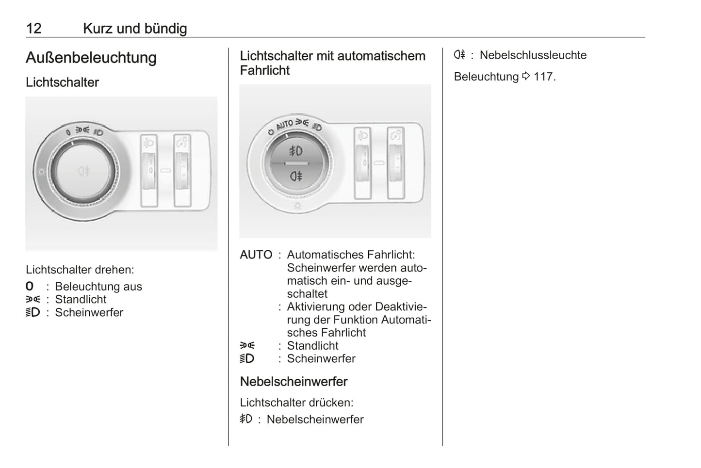 2016 Opel Cascada Owner's Manual | German