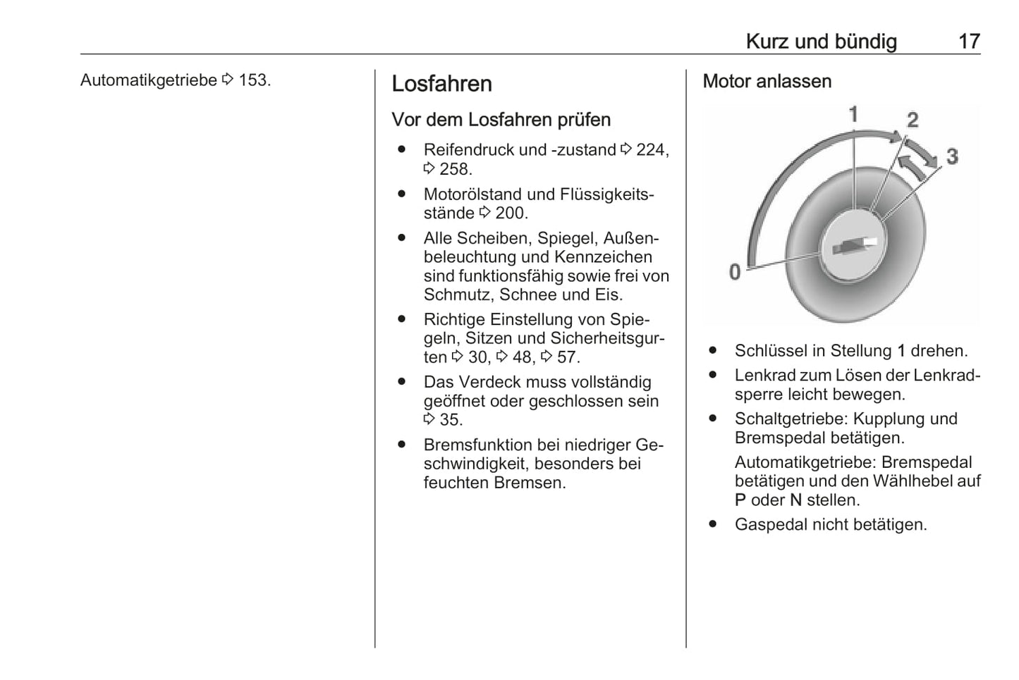 2016 Opel Cascada Owner's Manual | German